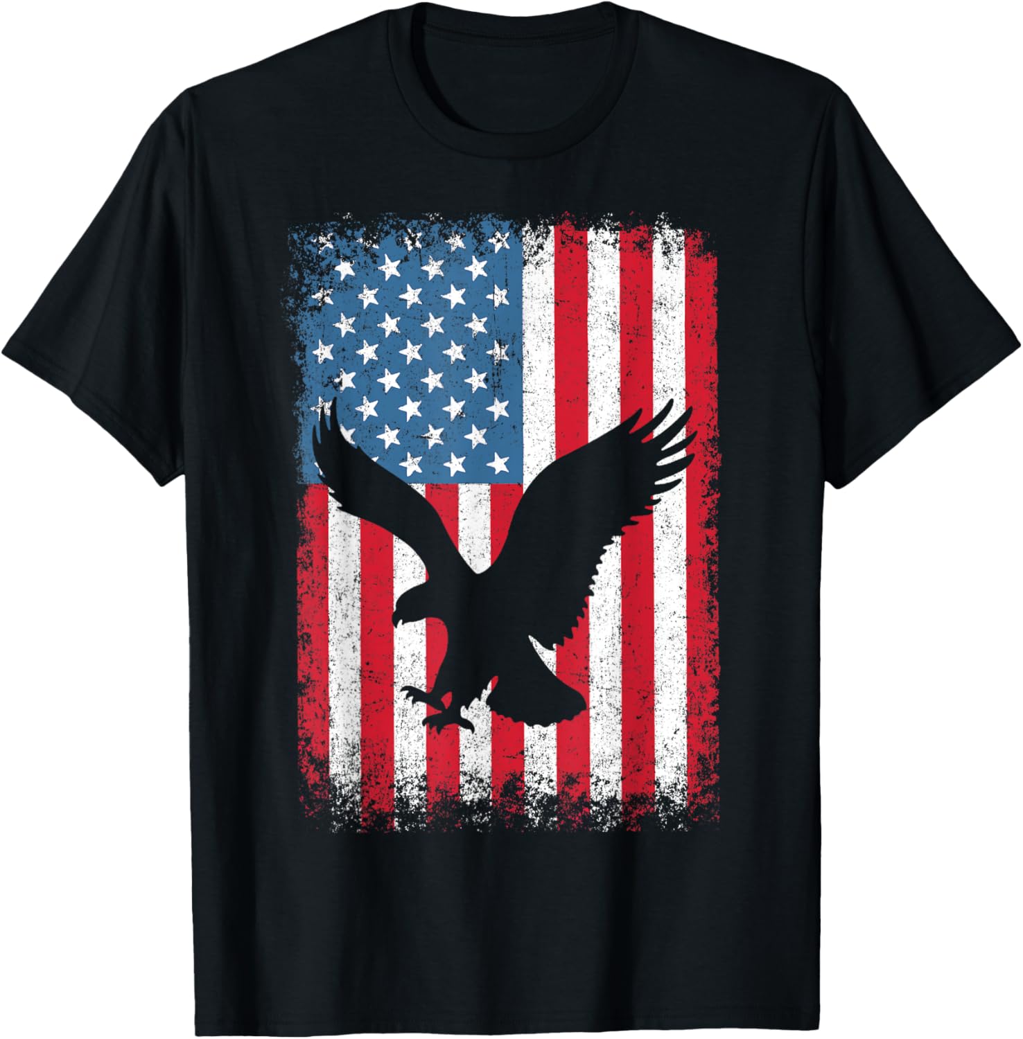 4th of July American Eagle Flag USA Independence Day T-Shirt