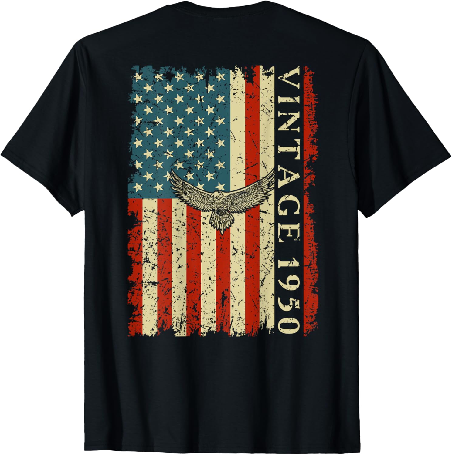 1950 70 Years Old Birthday Gifts USA Flag Eagle Vintage 1950 Women Men