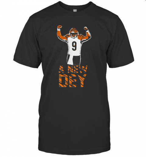 Joe Burrow Cincinnati Bengals A New Dey 9 T Shirt