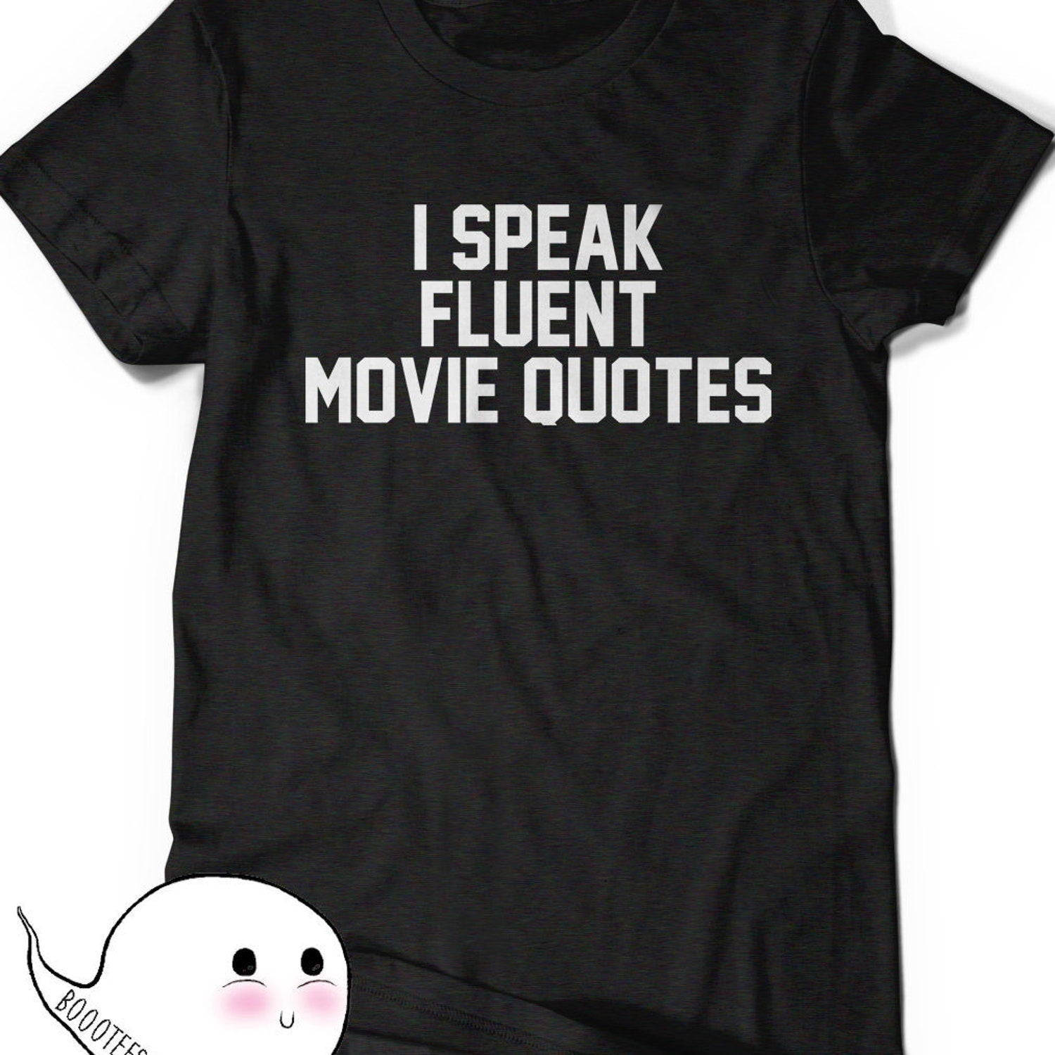 'Movie Quotes' Cinephile Gift Tee - Funny Film Buff Graphic Novelty Shirt