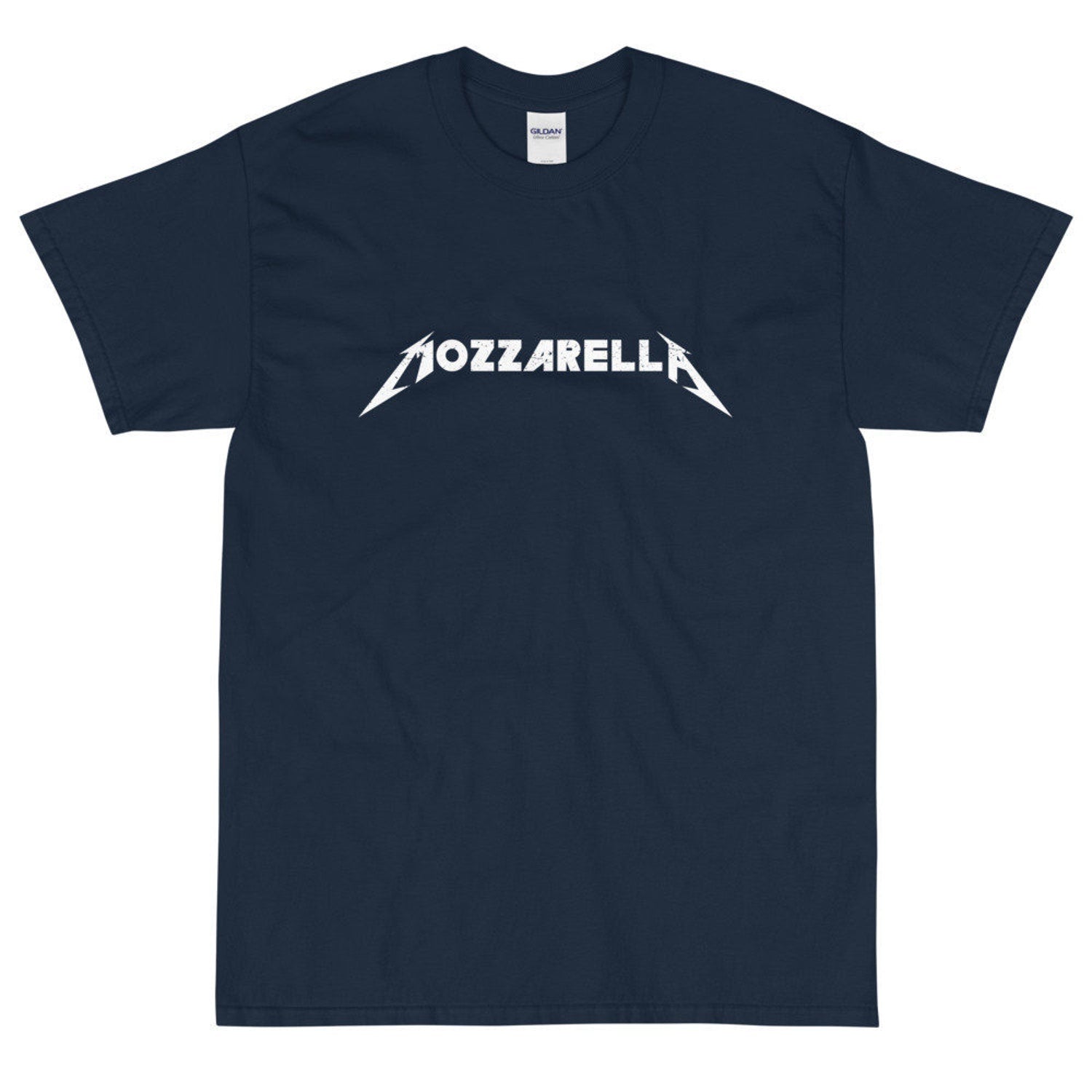 'Mozzarella Pizza' Pun Tee - Funny Food Lover Graphic Novelty Shirt