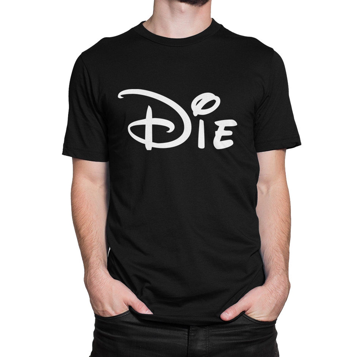 'Die Disney' Parody Tee - Funny Graphic Novelty Shirt