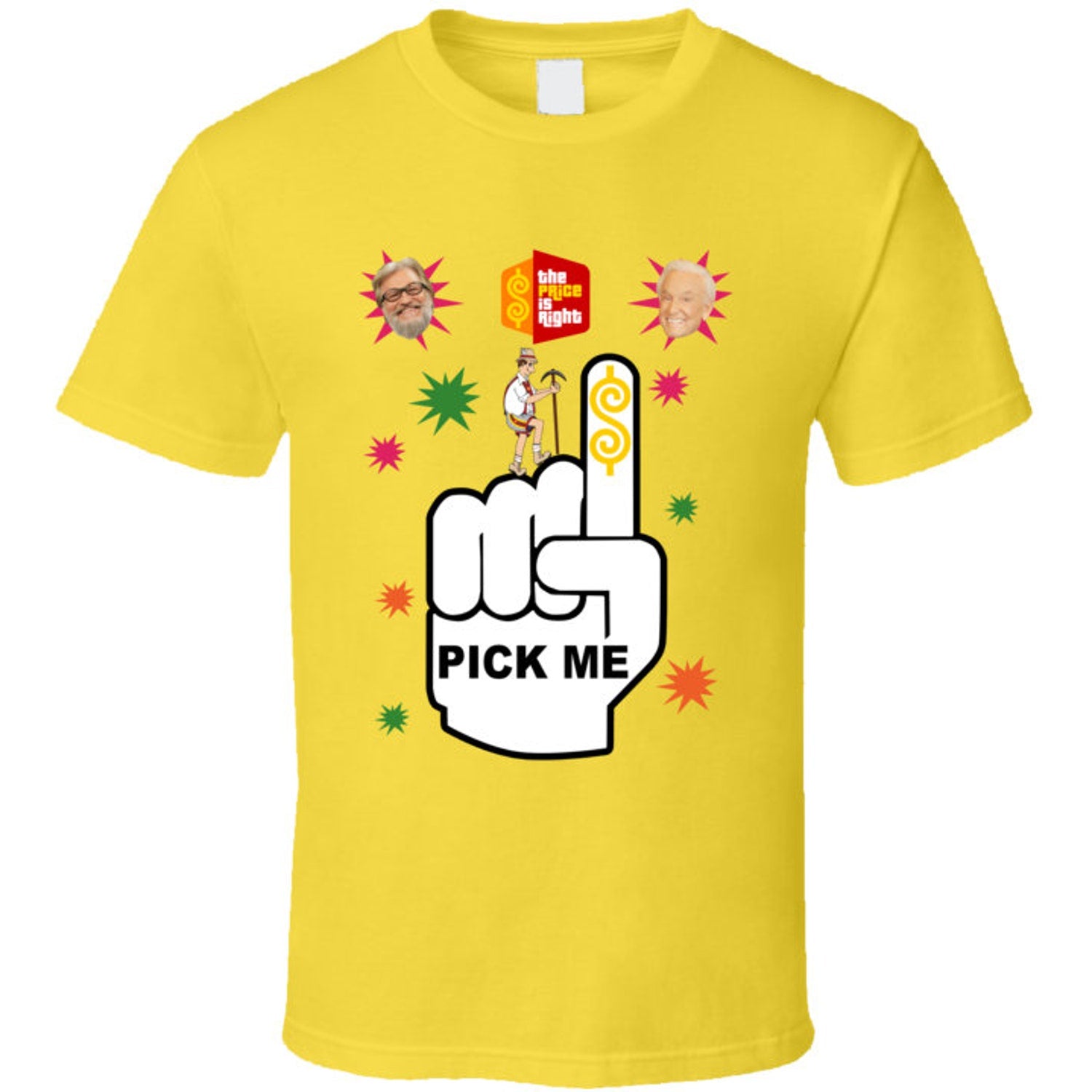 'Price Is Right Contestant' Game Show Tee - Funny Pick Me Graphic Novelty Shirt