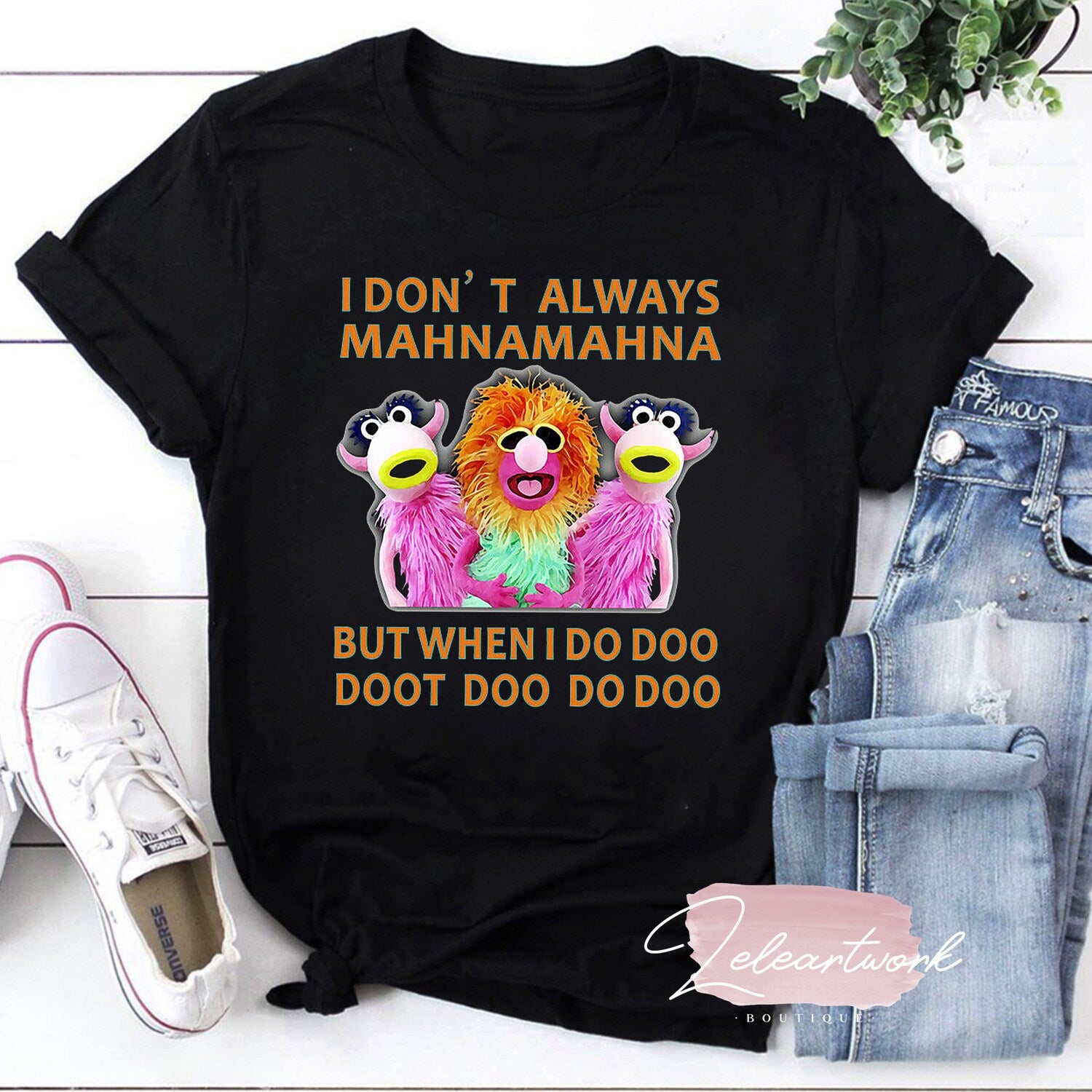 'Mahna Mahna' Muppets Pun Tee - Funny Cartoon Graphic Novelty Shirt