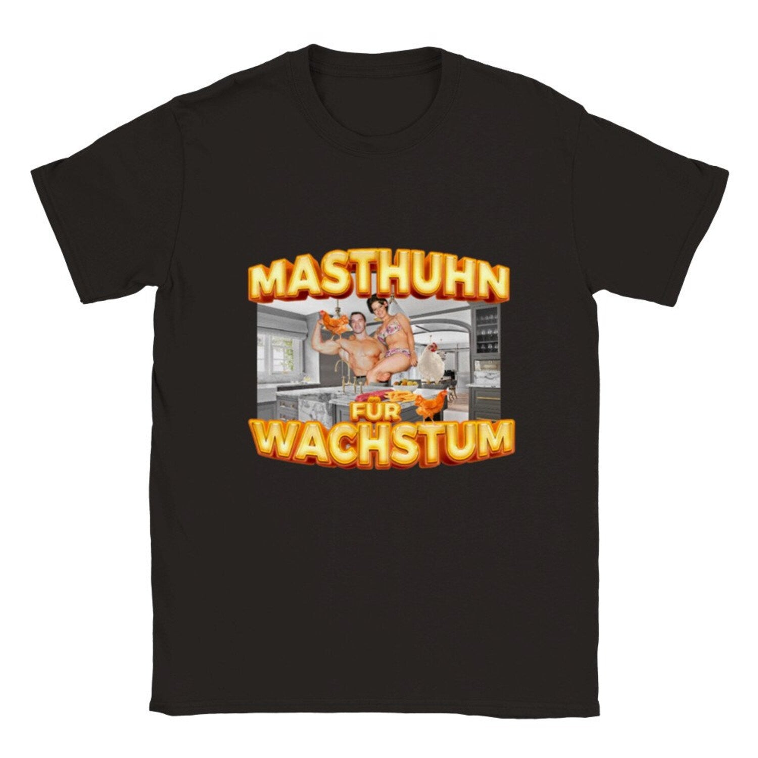 'Broiler For Growth' Gym Motivation Tee - Funny Unisex Workout Graphic Shirt