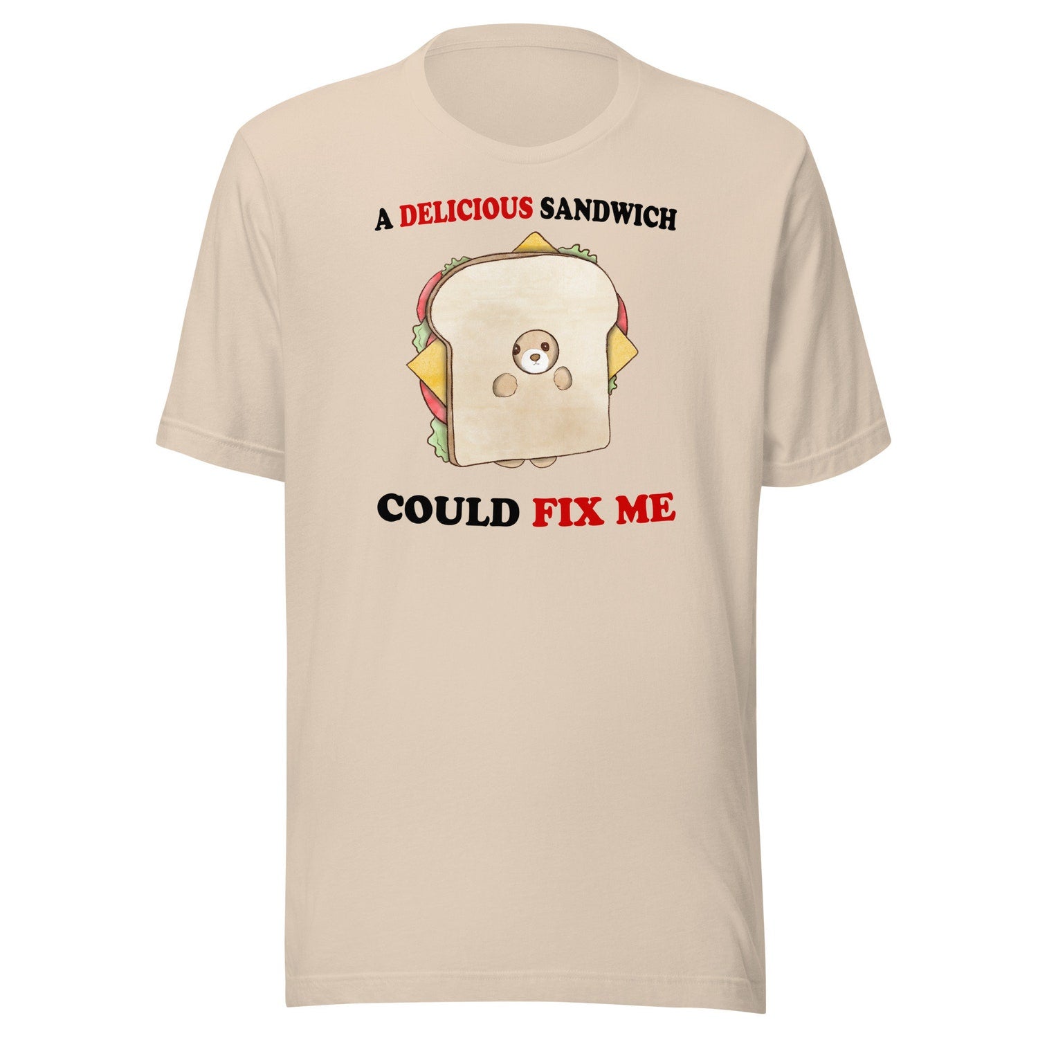 'Delicious Sandwich' Foodie Graphic Tee - Unisex Novelty Shirt