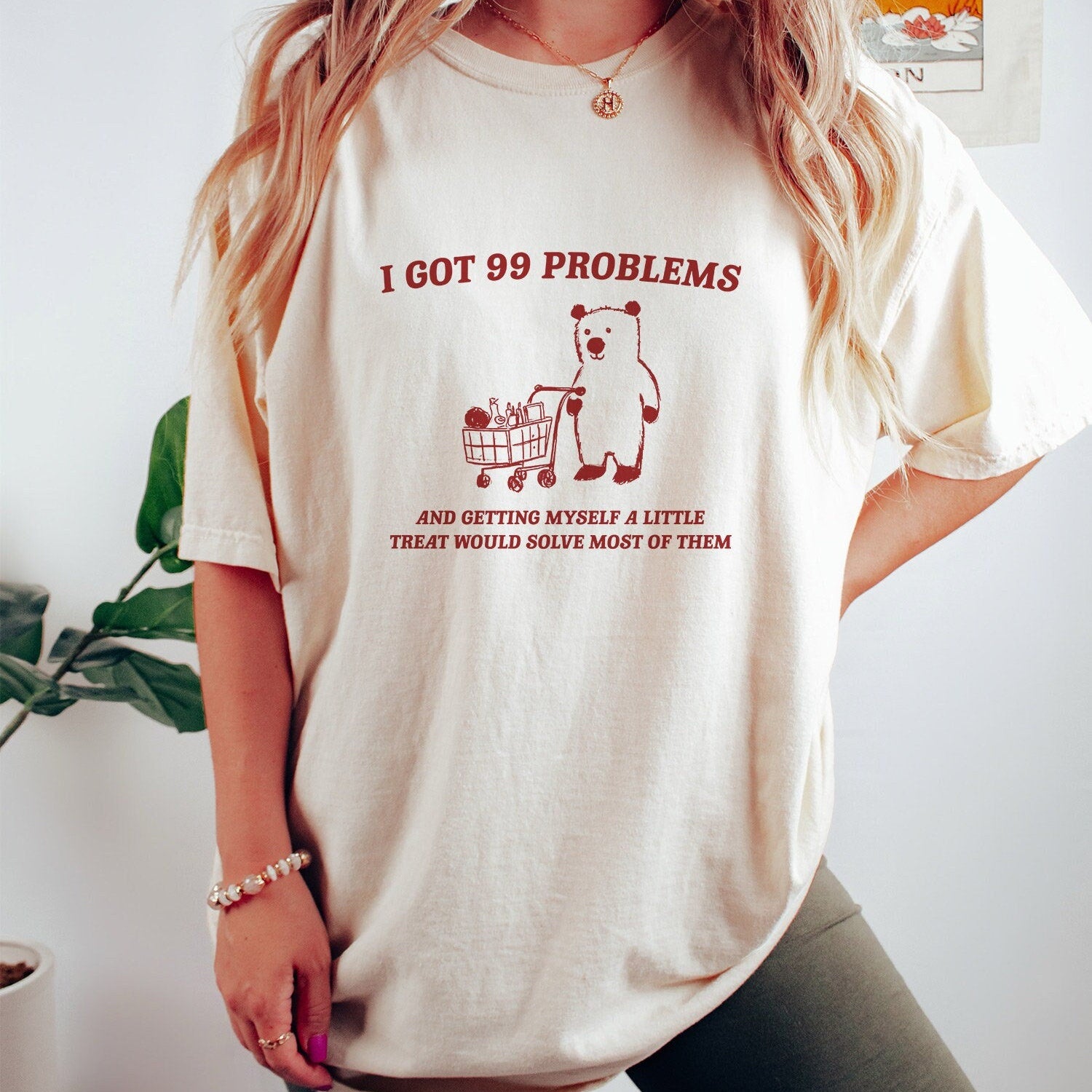 '99 Problems' Little Treat Meme Tee - Funny Viral Graphic Novelty Shirt