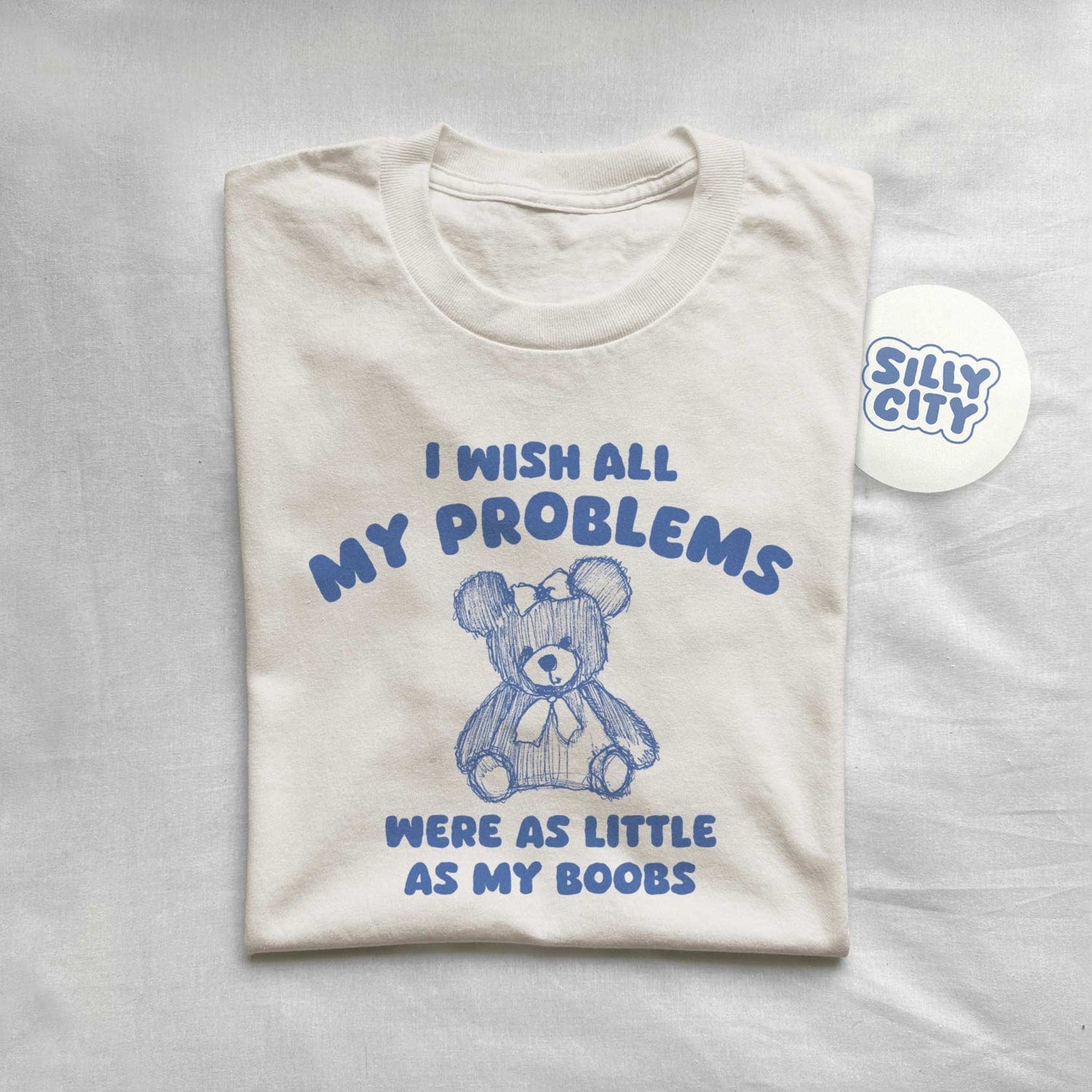 'Little Problems' Sarcastic Quote Tee - Unisex Mental Health Humor Shirt