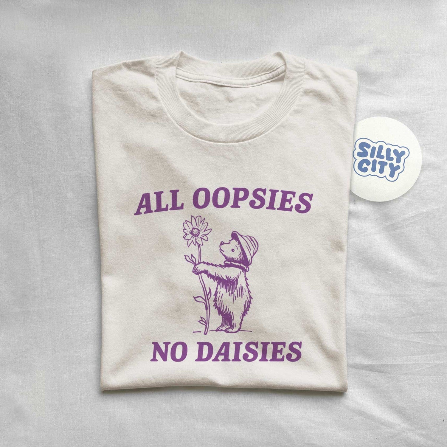 'All Oopsies' Vintage Cartoon Meme Tee - Sarcastic Graphic Novelty Shirt