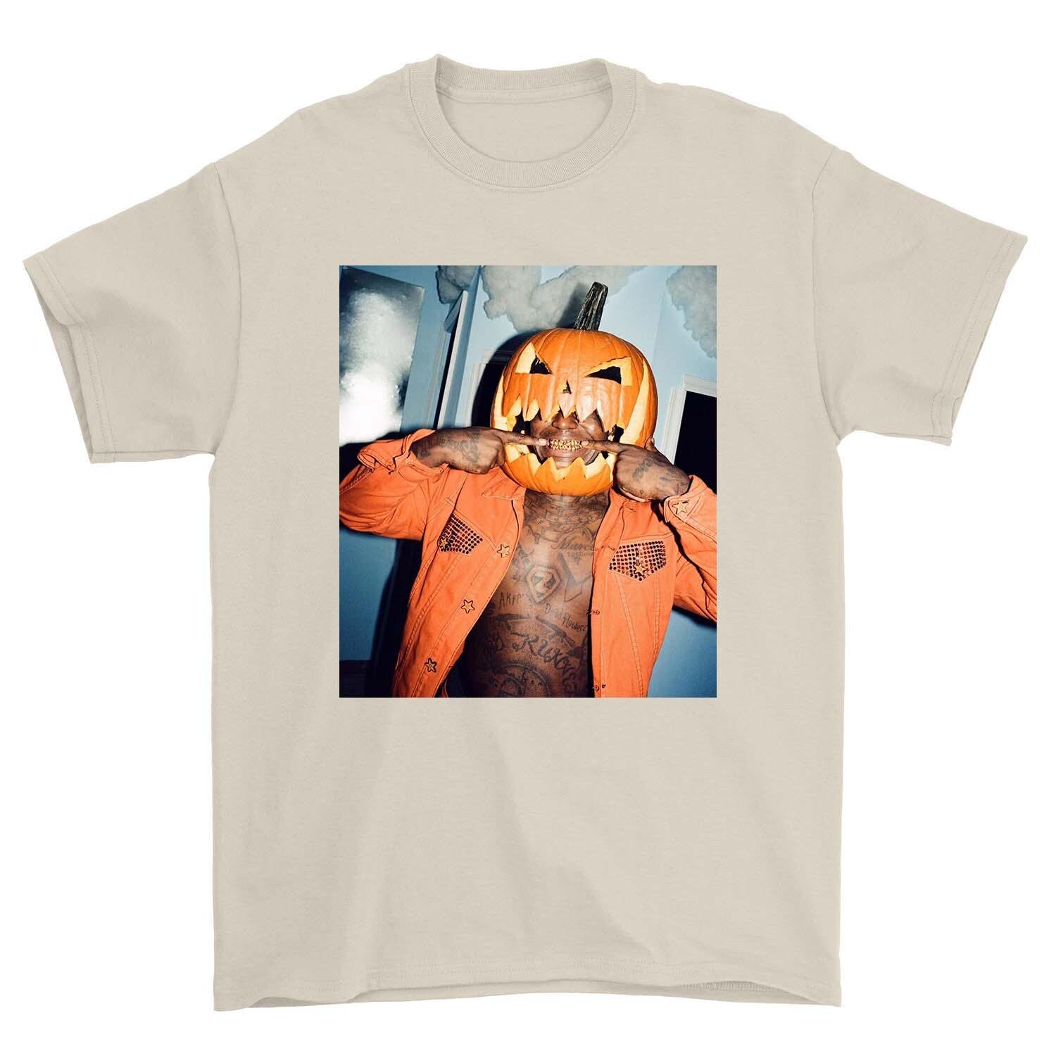 'Gold Grill Kodak Black' Halloween Tee - Viral Graphic Novelty Shirt