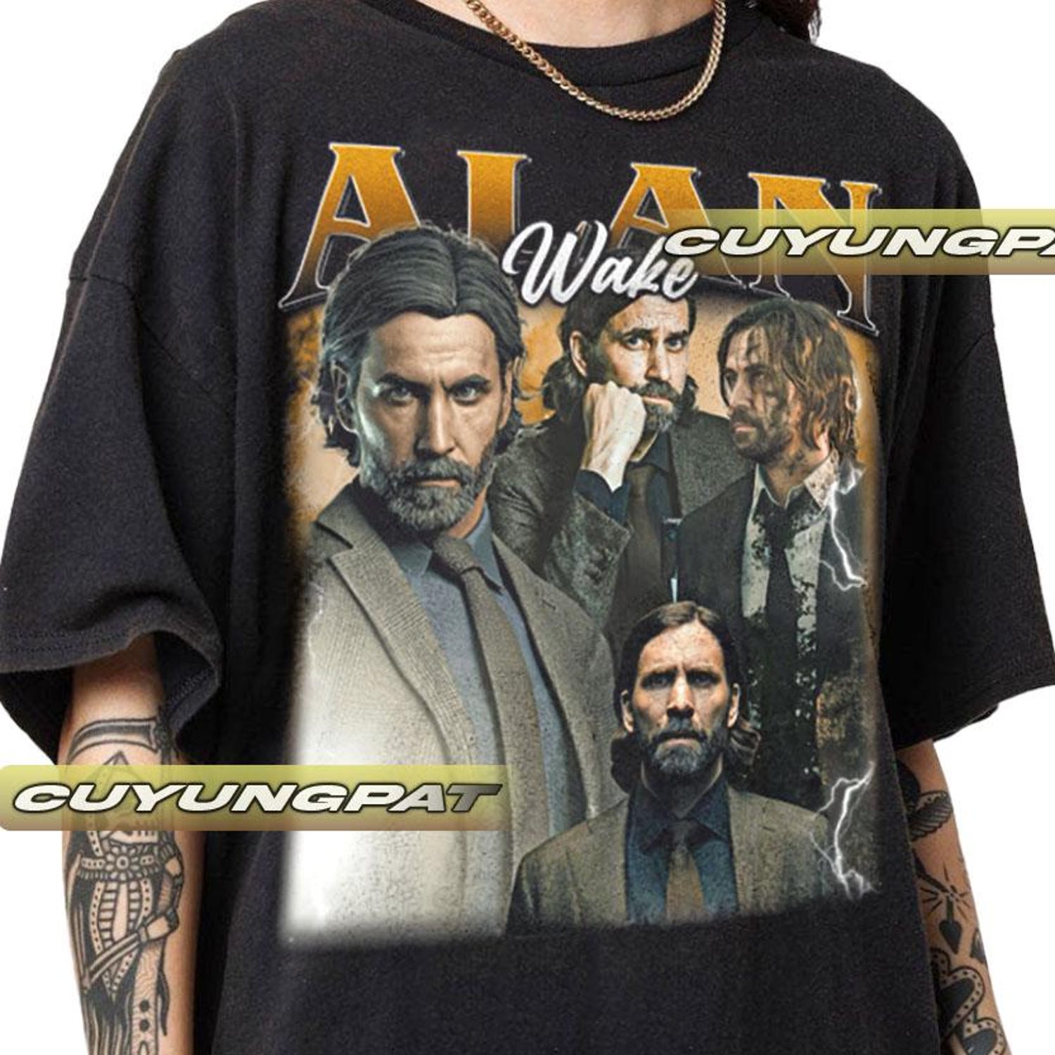 Alan Wake T-Shirt: Vintage Fan Graphic Tee