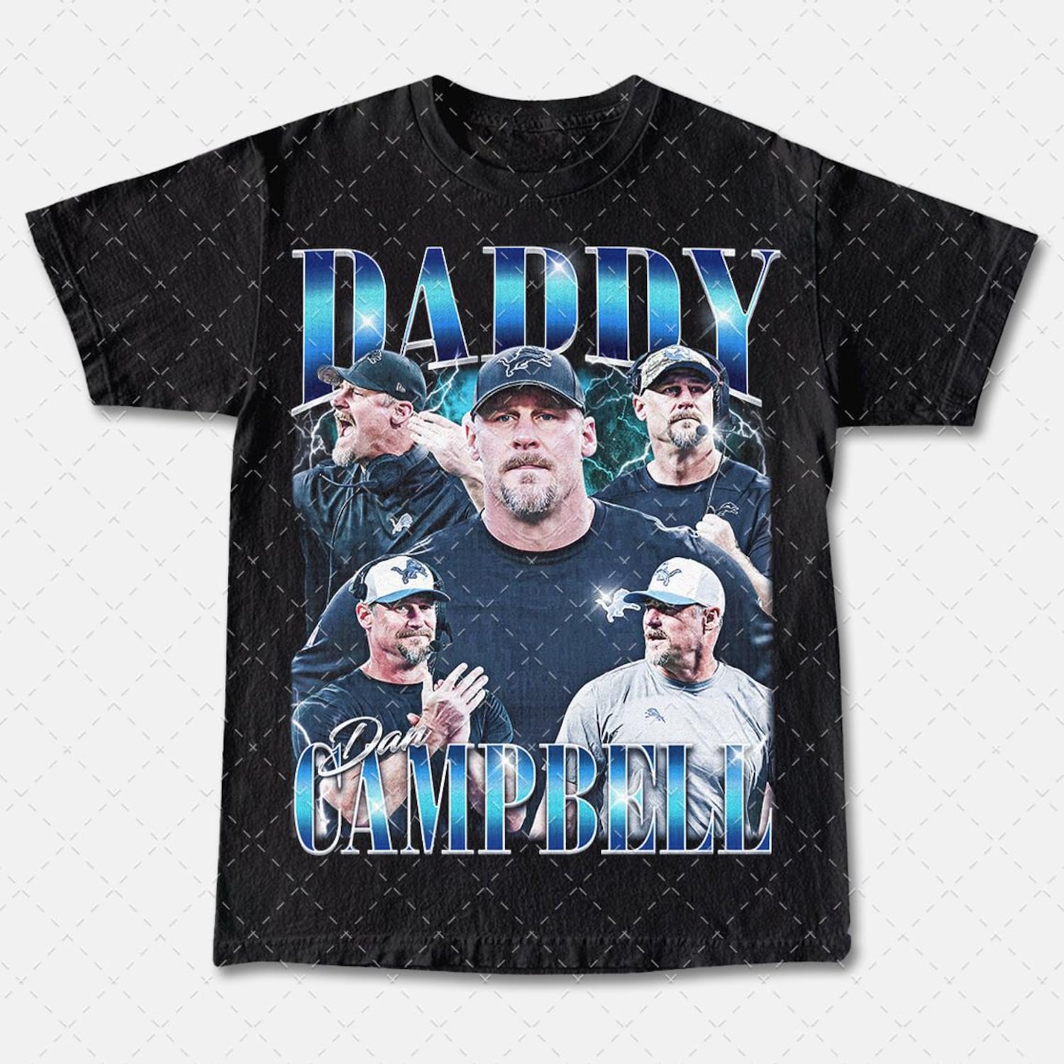 'Daddy Dan Campbell' Vintage Football Tee - Funny Graphic Meme Novelty Shirt