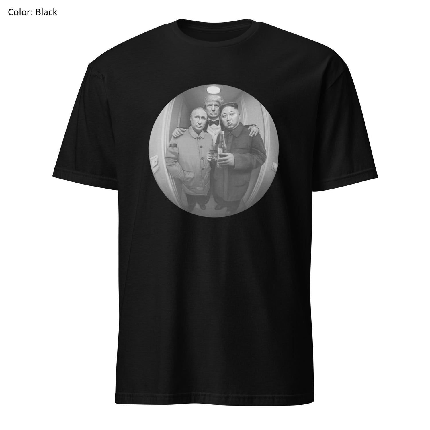 'The Presidents' Trump, Putin Meme Tee - Funny Political Satire Graphic Novelty Shirt