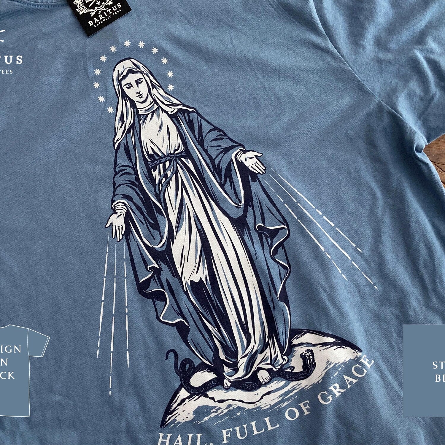 Religious T-Shirt: Our Lady of Grace Graphic Tee
