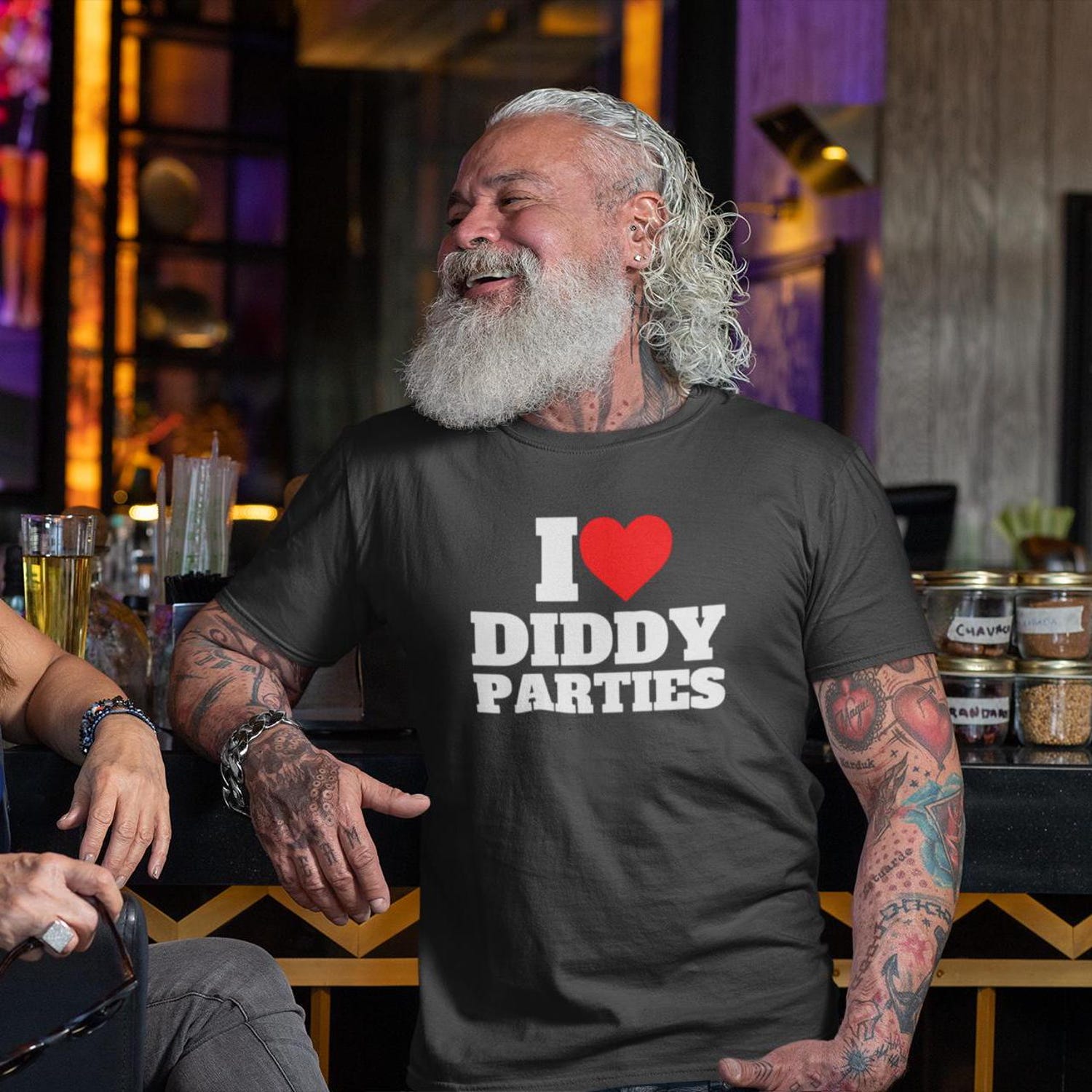 'Diddy Parties' Offensive Meme Tee - Funny Sarcastic Novelty T-Shirt