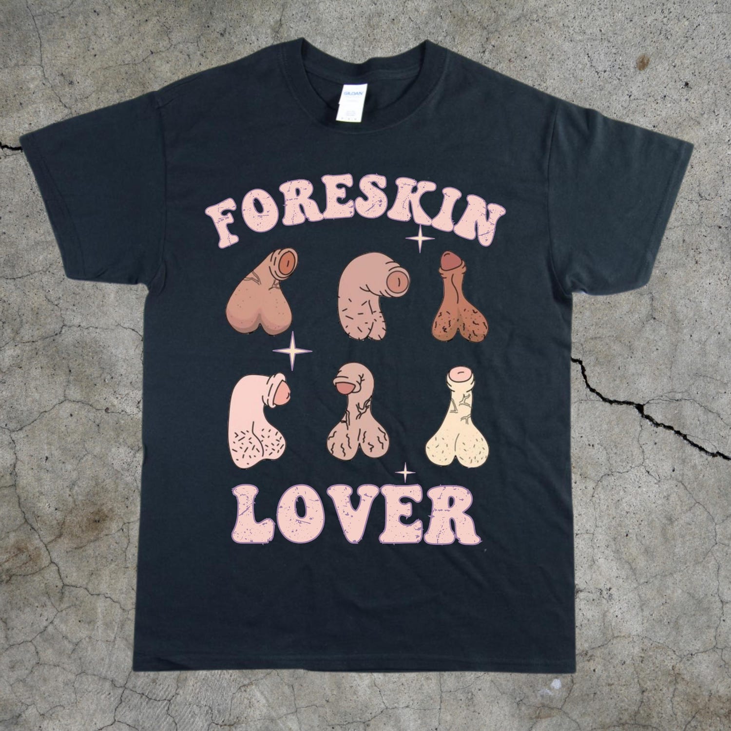 'Foreskin Lover' LGBTQ+ Apparel Tee - Funny Controversial Graphic Novelty Shirt