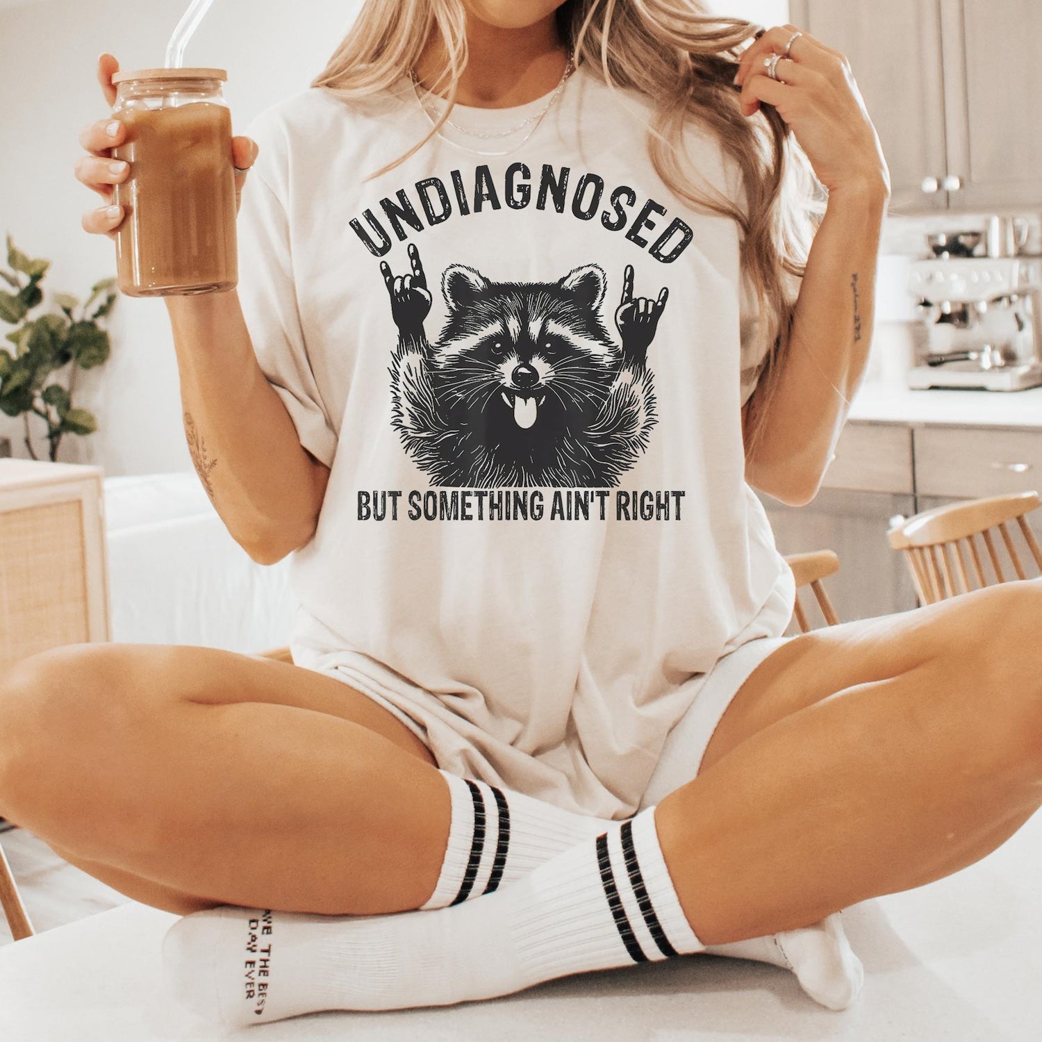 'Something Ain't Right' Neurodivergent Hoodie - Funny Meme Trendy Graphic Novelty Shirt