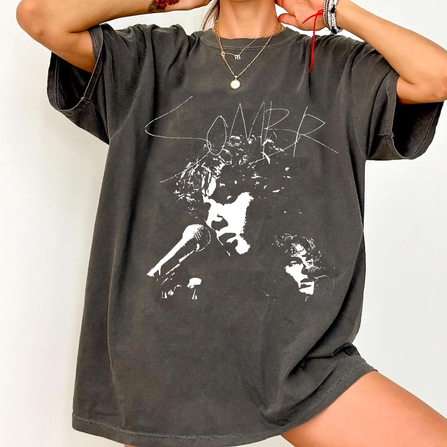 Comfort Colors Sombr T-Shirt, Sombr World Tour Music Fan Bootleg Tee T-Shirt, Gift For Women and Man