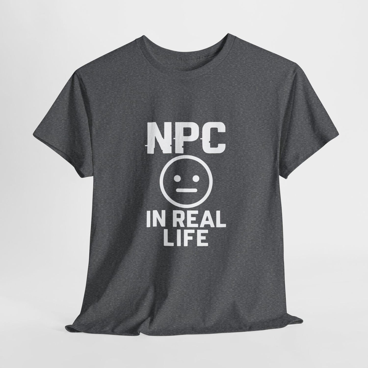 'NPC Meme' Gamer Sarcastic Tee - Funny Apparel Graphic Novelty Shirt