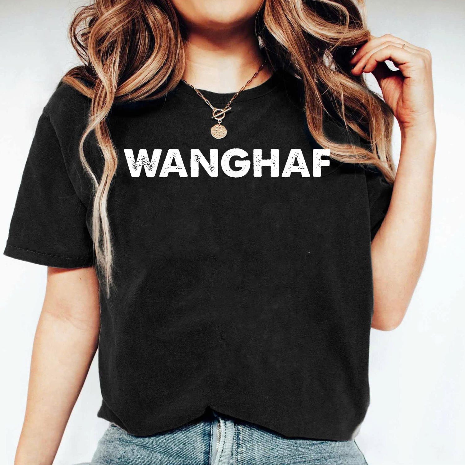 'WANGHAF' Viral Meme Tee - Hilarious Graphic Novelty Quote Shirt