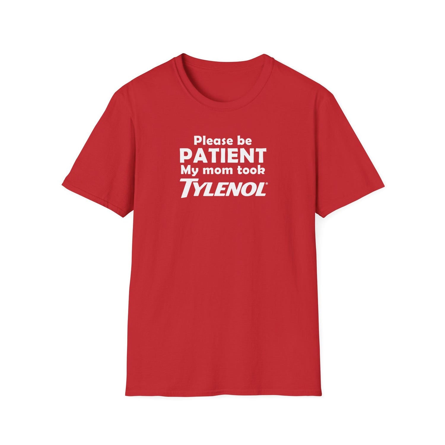 'Tylenol' Pro-Science Meme Tee - Evidence-Based Humor Graphic Novelty Shirt