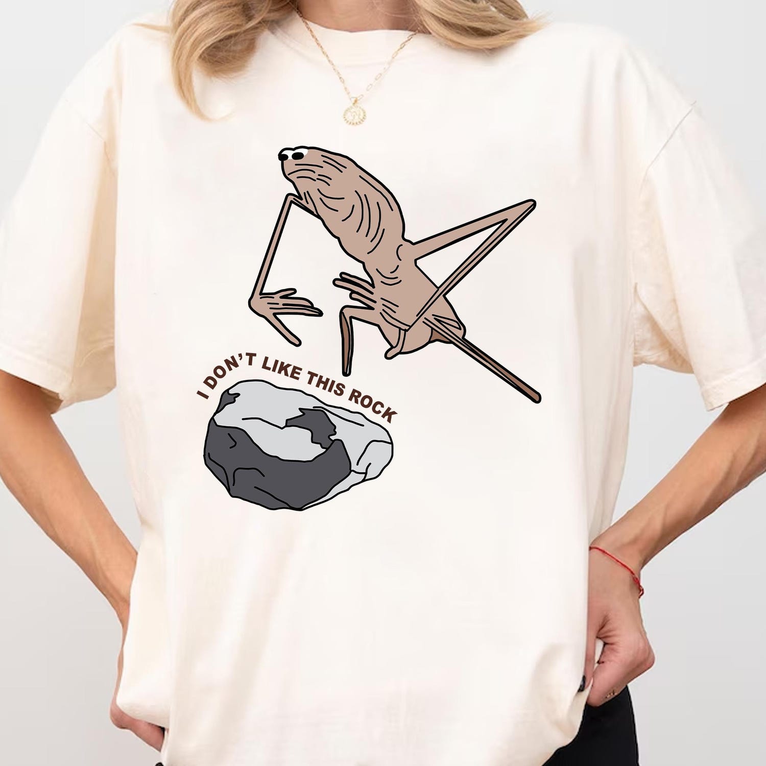 'Marcus The Worm' Brainrot Meme Tee - Funny Cursed Graphic Novelty Shirt