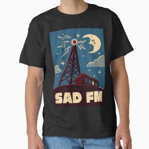 "Sad FM" Classic T-Shirt for Sale by grrrenadine