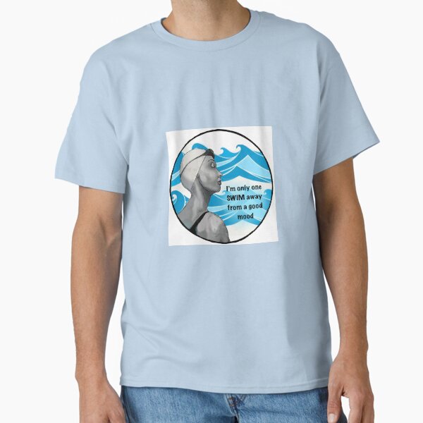"Swim Fan" Classic T-Shirt for Sale by franlynch