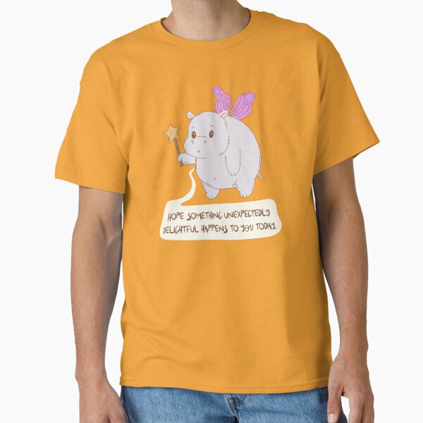 "Wholesome Hippo Fairy " Classic T-Shirt for Sale by jess1586