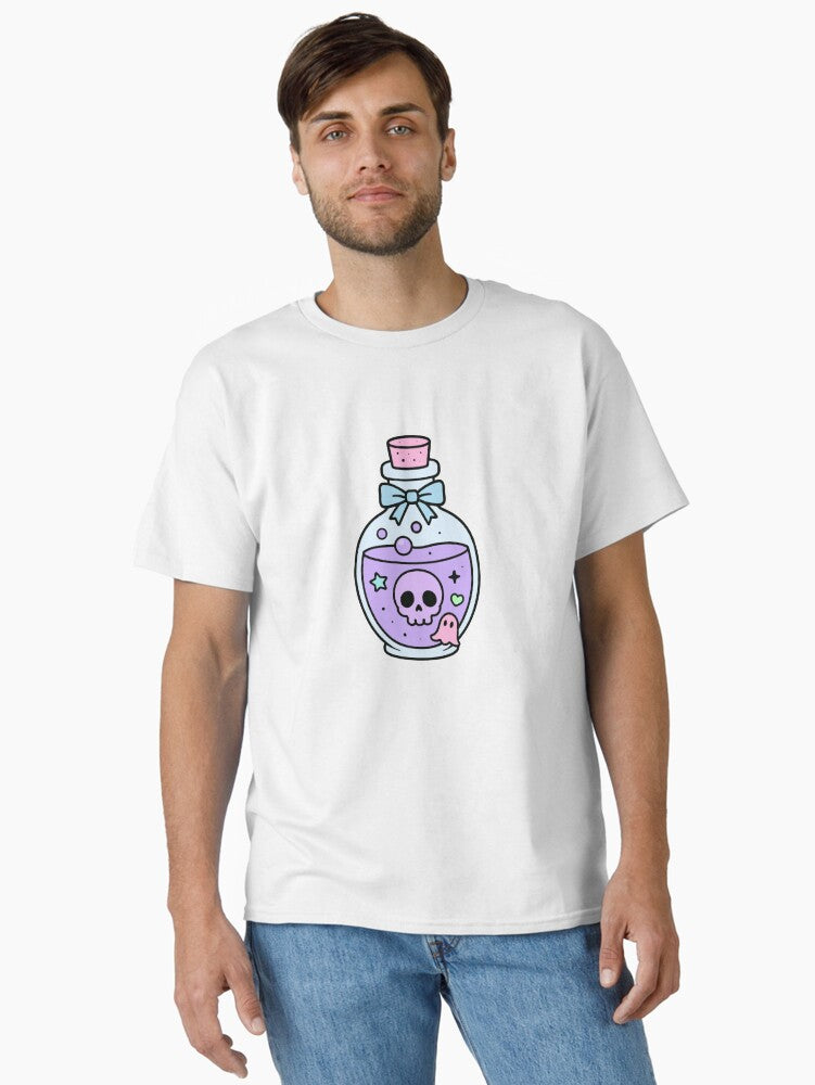 Halloween pastel goth potion bottle Classic Shirt T Shirt Everyday Wear