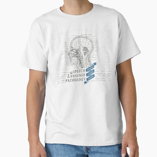 "Speech Language Pathology Antique Anatomy" Classic T-Shirt for Sale by slpinsights