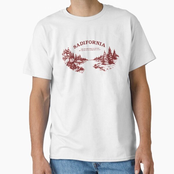 "Sadifornia | California" Classic T-Shirt for Sale by PaulyH