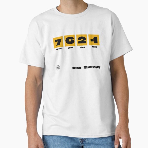 "Speed Glide Turn Fade" Classic T-Shirt for Sale by Disc-Therapy