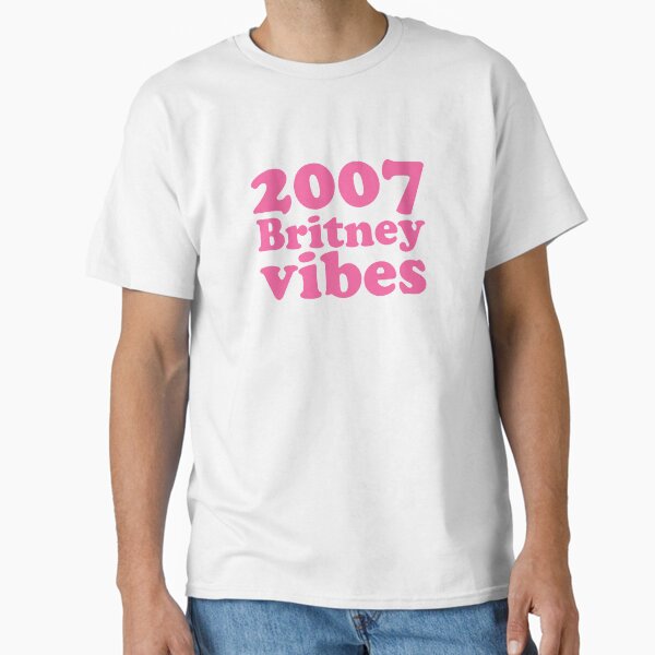 2007 Britney Vibes Classic T-Shirt for Sale by izzydoodlesshop
