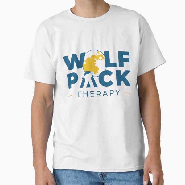 "Wolf Pack Therapy Logo" Classic T-Shirt for Sale by JillWolfLCSW