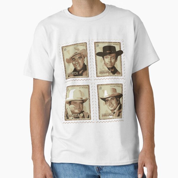 The Cartwrights sepia Classic T-Shirt for Sale by bethgabe