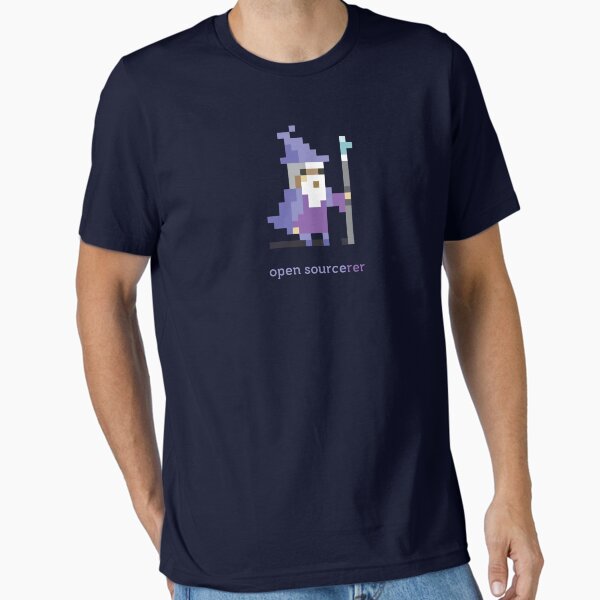 8-bit Open Source Sorcerer - Programming Essential T-Shirt for Sale by blushingcrow