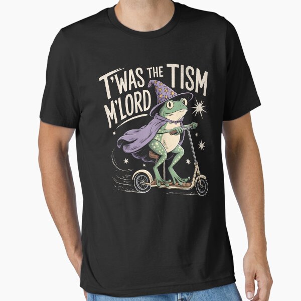 "T'was The 'Tism M'lord - Wizard Frog" Essential T-Shirt for Sale by BeansterNL