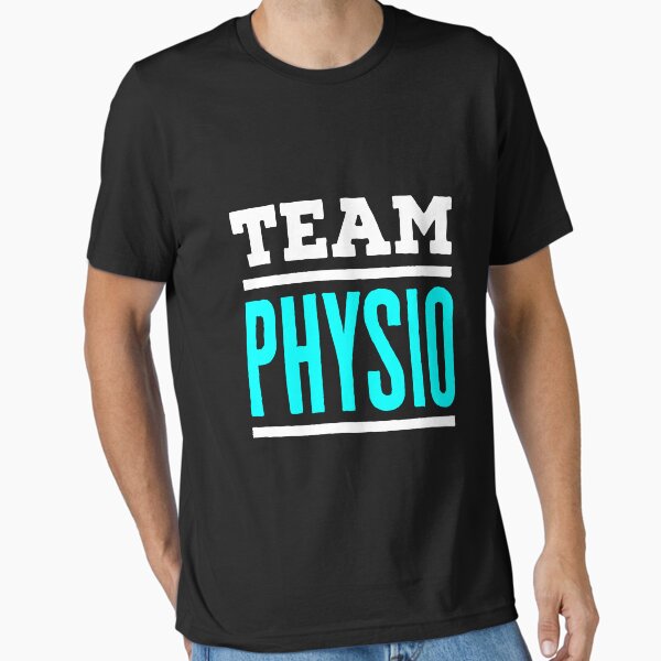 "Team Physio Physiotherapy Physical Therapy Squad" Essential T-Shirt for Sale by jaygo