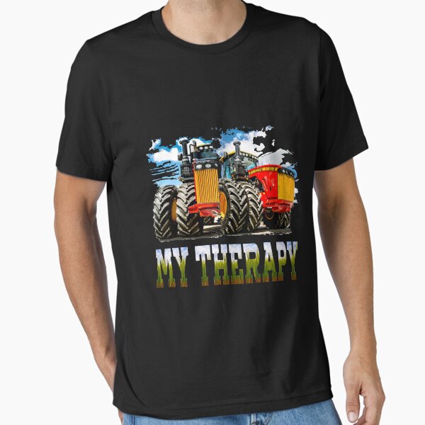 "Versatile Tractor My Therapy (BLACK), Farm Life for happy wife , big boy never old " Essential T-Shirt for Sale by Shirt-u