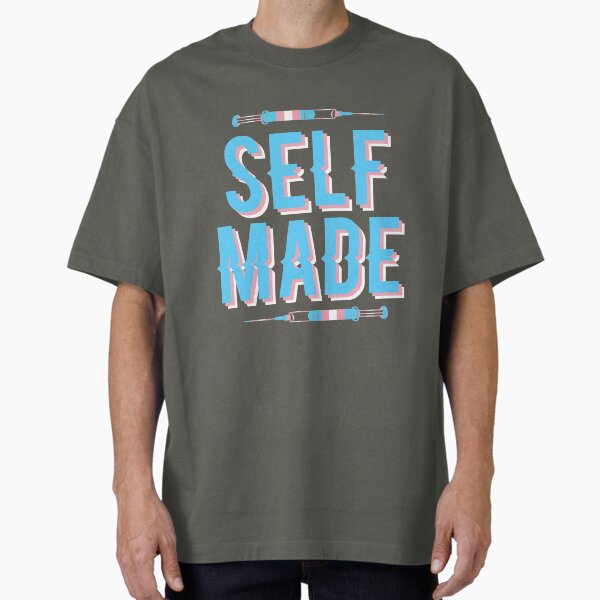 "Self Made" Oversized T-Shirt for Sale by transprince